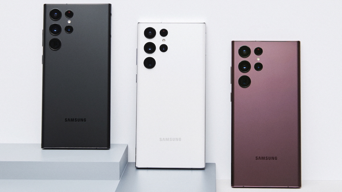 Samsung Galaxy S22 Ultra colors
