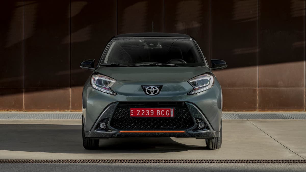 Front view of the 2022 Toyota Aygo X