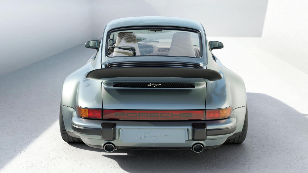 Rear of the Singer Turbo Study
