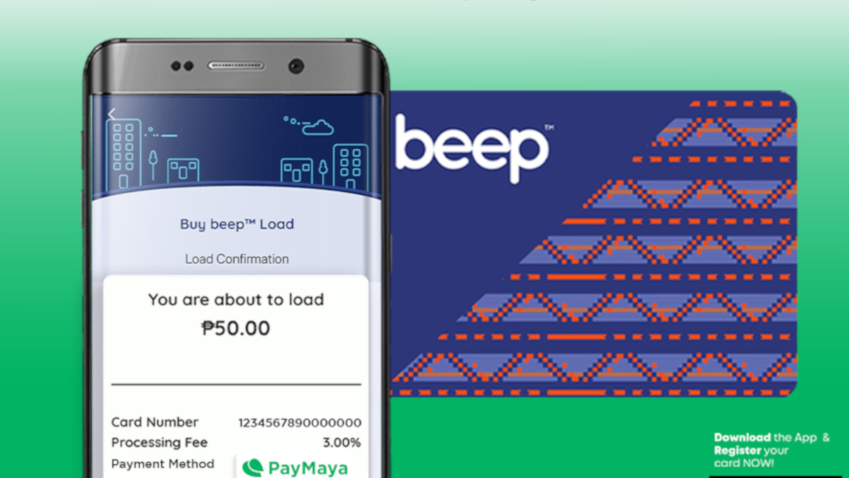 You can now use PayMaya to load your Beep card