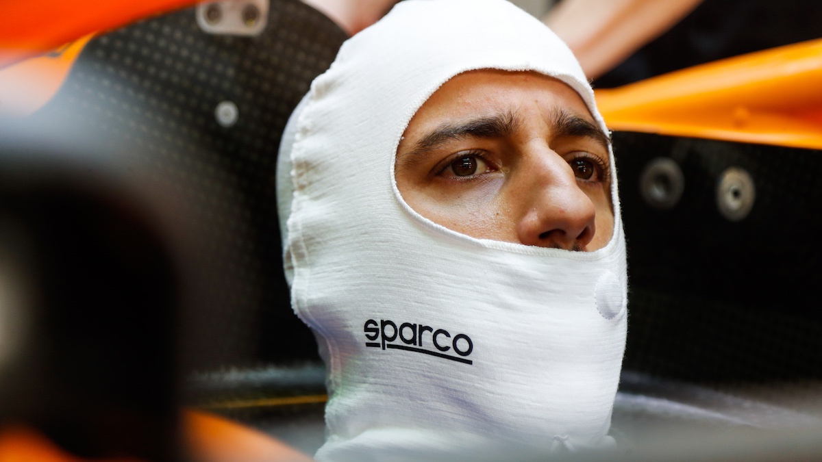 Formula 1 Daniel Ricciardo of McLaren Racing