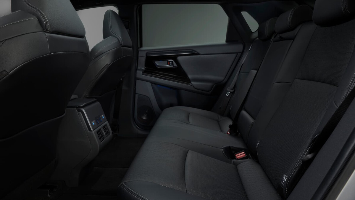 2022 Toyota bZ4X interior, electric vehicle