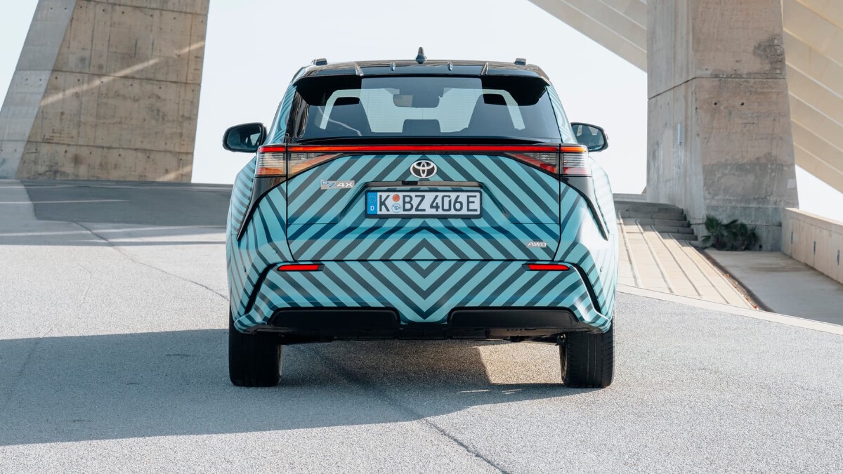 2022 Toyota bZ4X exterior, electric vehicle