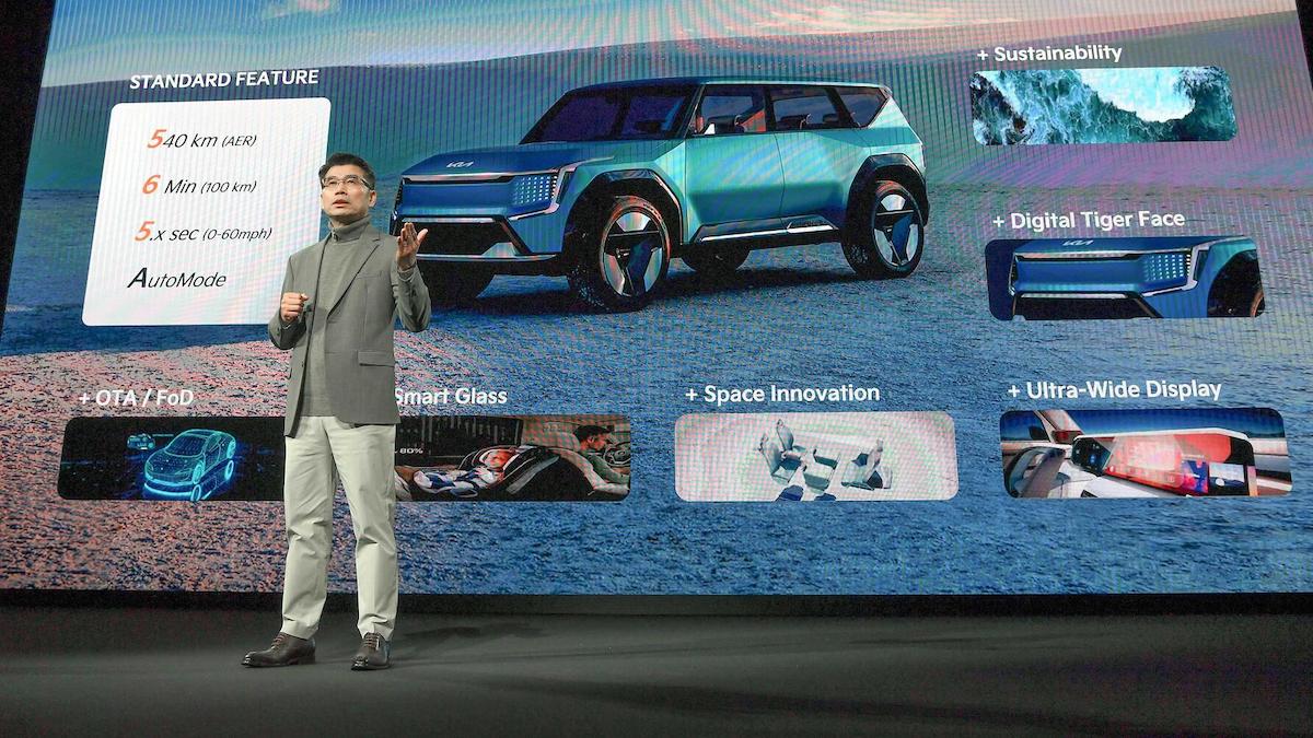 Kia president and CEO Ho-Sung Song details the Korean car brand’s upcoming electric-vehicle lineup