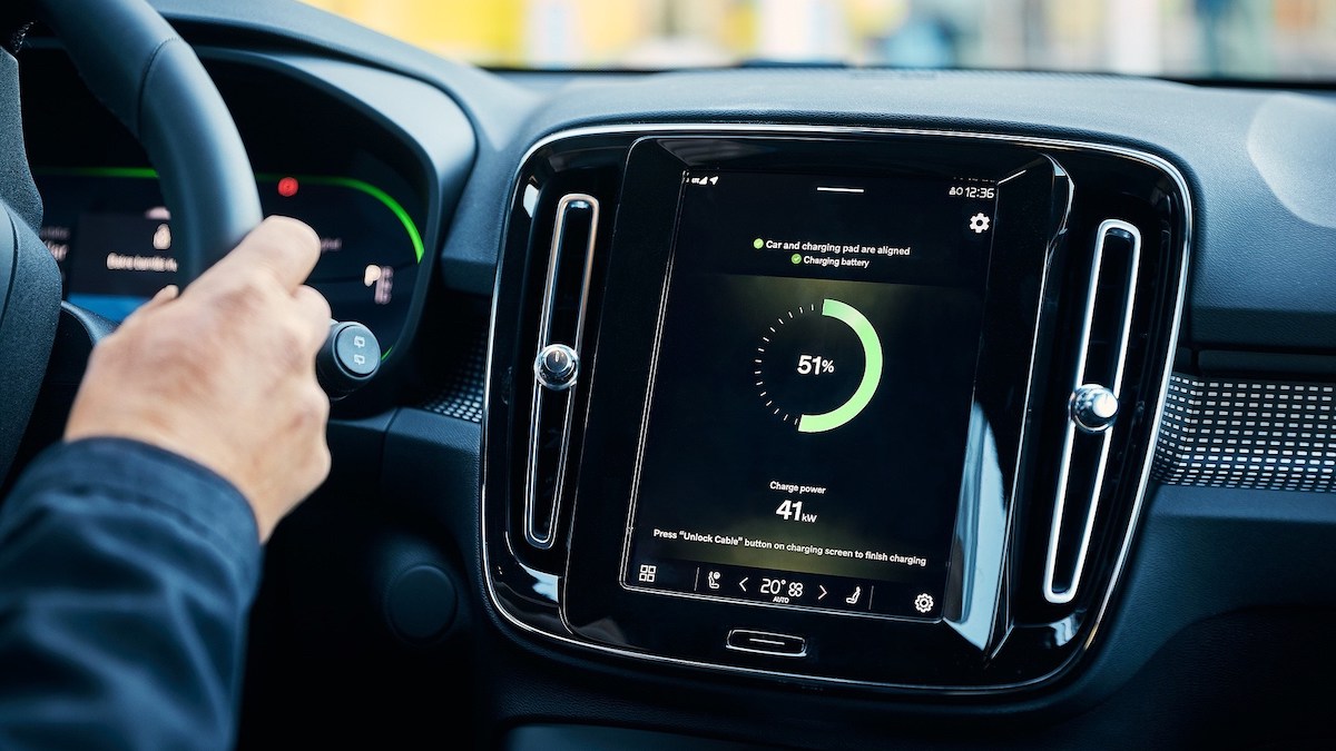 Volvo tests out wireless charging for electric vehicles