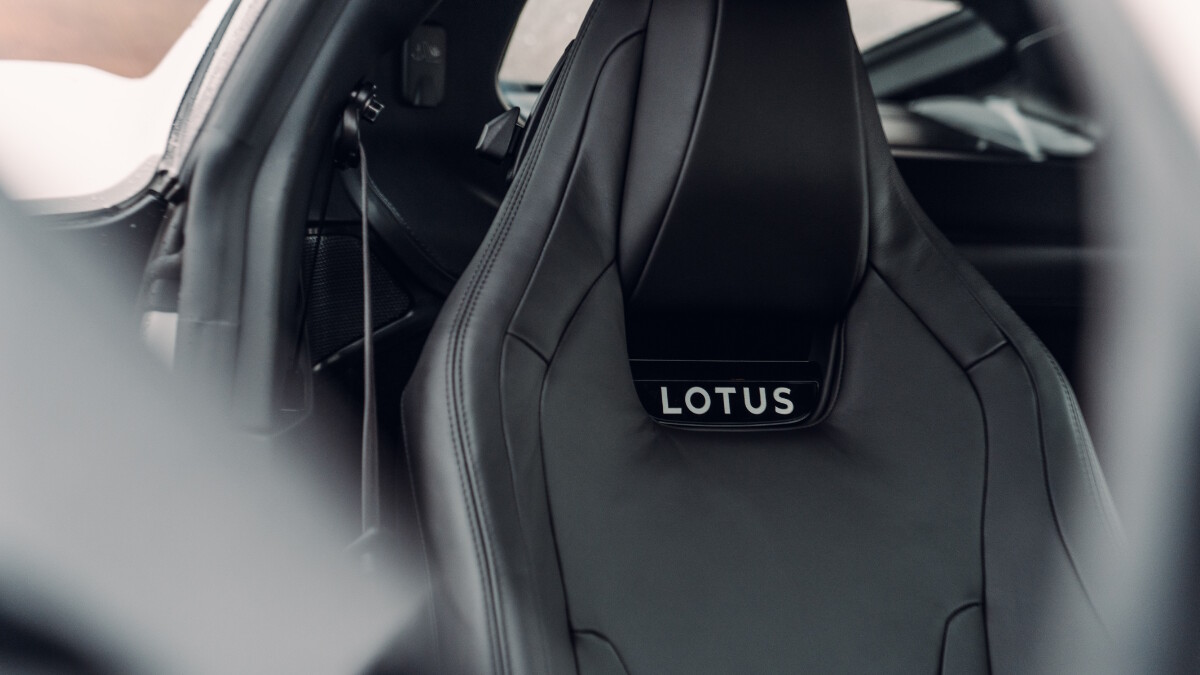 Lotus Emira prototype interior detail