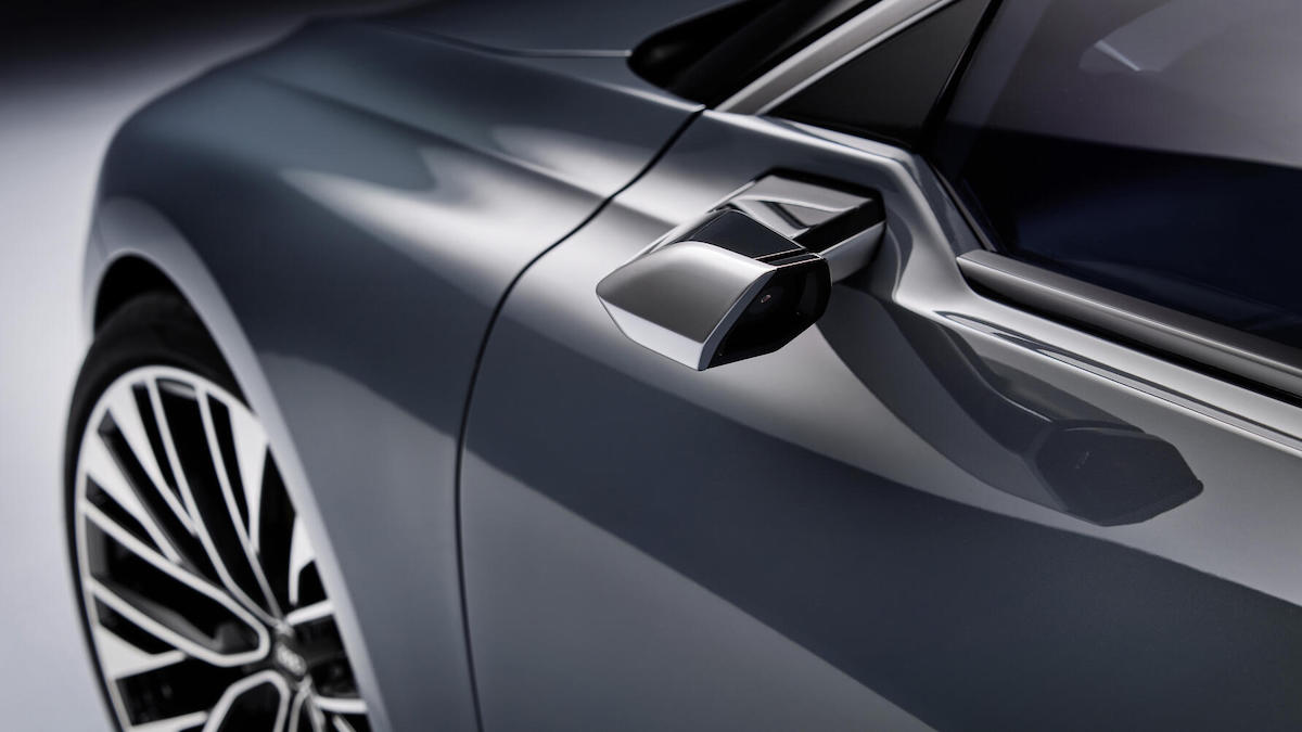Exterior detail of the Audi A6 Avant e-tron concept