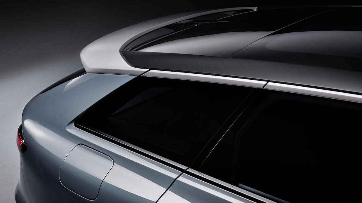 Exterior detail of the Audi A6 Avant e-tron concept