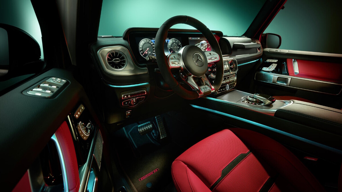 Interior of the Mercedes-AMG G6 Edition 55