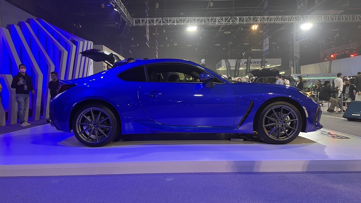 2022 Subaru BRZ makes official Philippine debut at the 2022 Manila International Auto Show