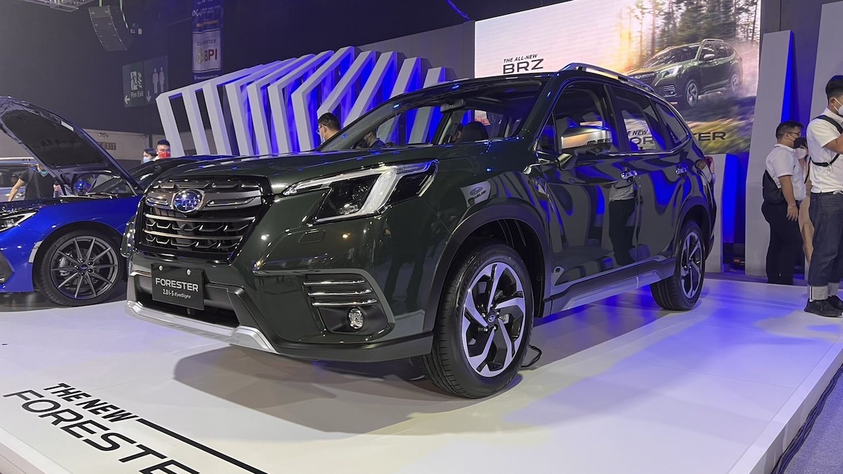 2022 Subaru Forester with EyeSight 4.0 launched at the 2022 Manila International Auto Show