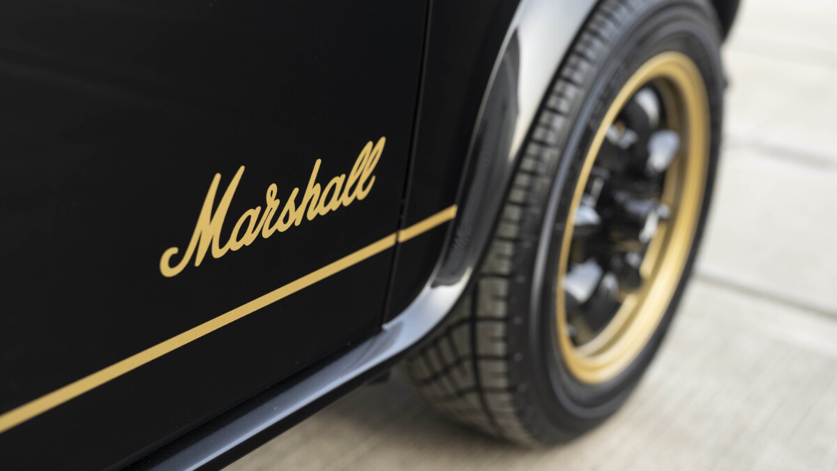 Exterior detail of the Mini Remastered Marshall Edition by David Brown Automotive