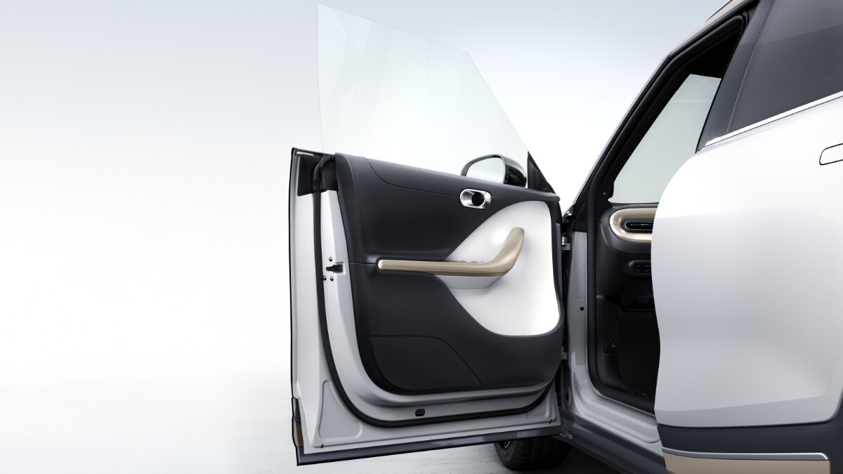 Interior detail of the Smart #1 electric crossover