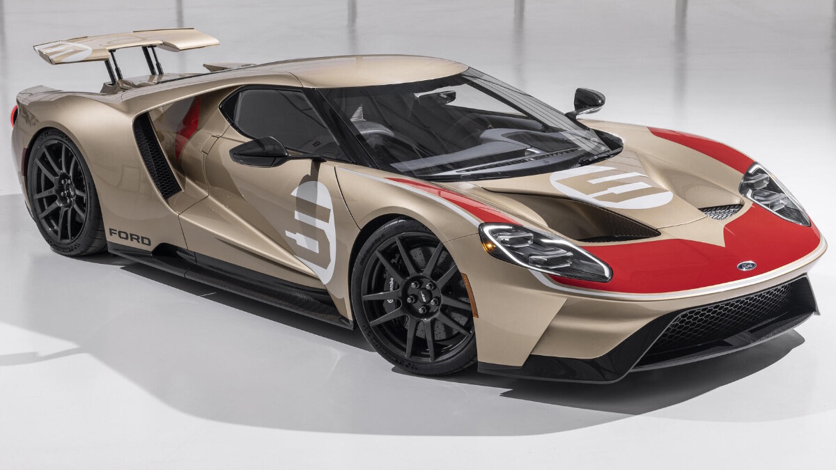 Exterior of the Ford GT Holman Moody Heritage Edition