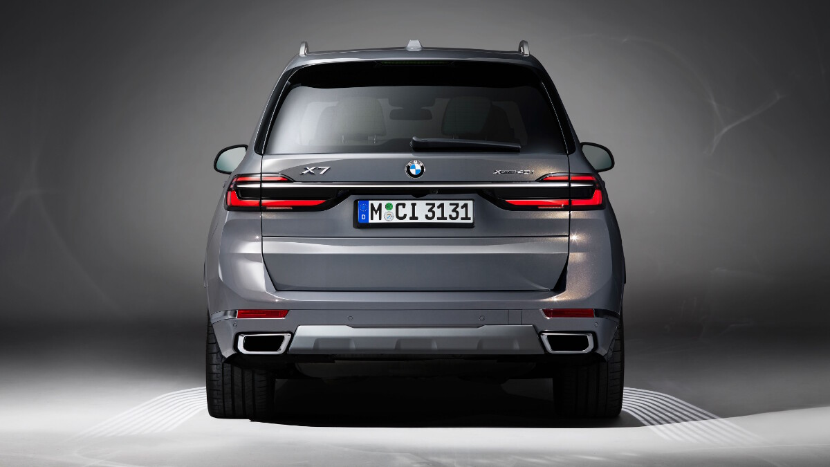 Exterior of the 2022 BMW X7