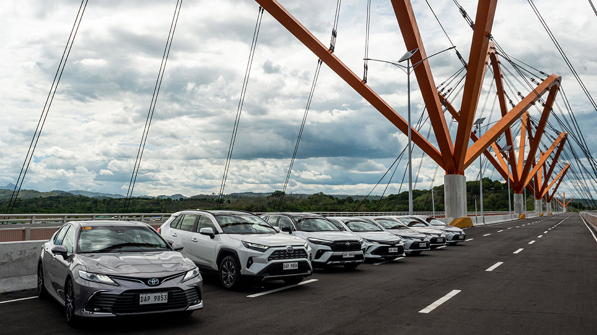 Toyota hybrid models being sold in the Philippines