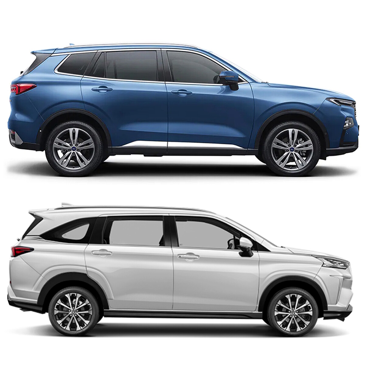 How big is the new Ford Equator Sport compared with the Ford Territory
