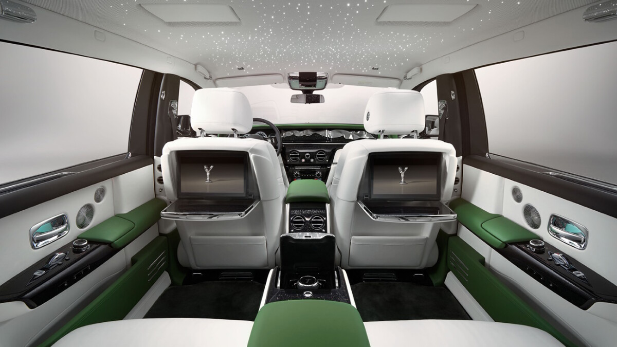Cabin of the 2022 Rolls-Royce Phantom Series II