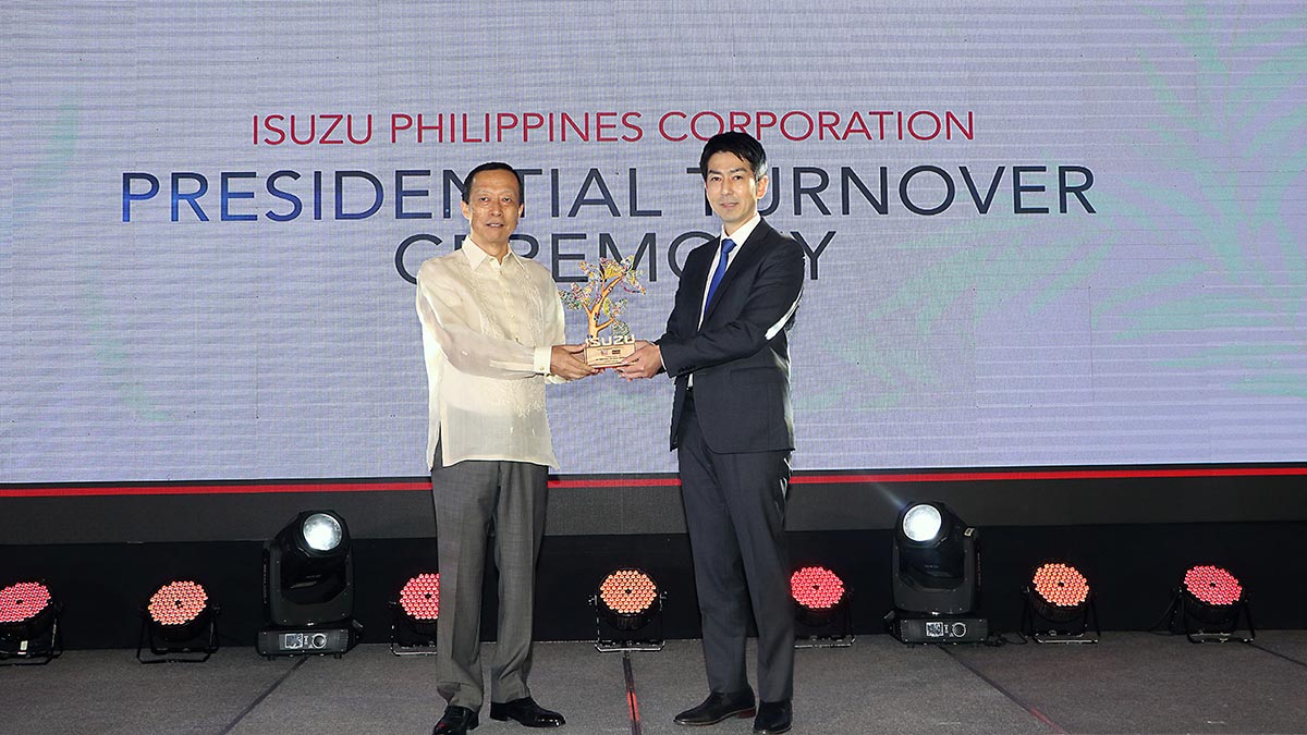 Isuzu Philippines Corporation new president turnover ceremony, isuzu ph new president, new isuzu ph president, noboru murakami isuzu ph