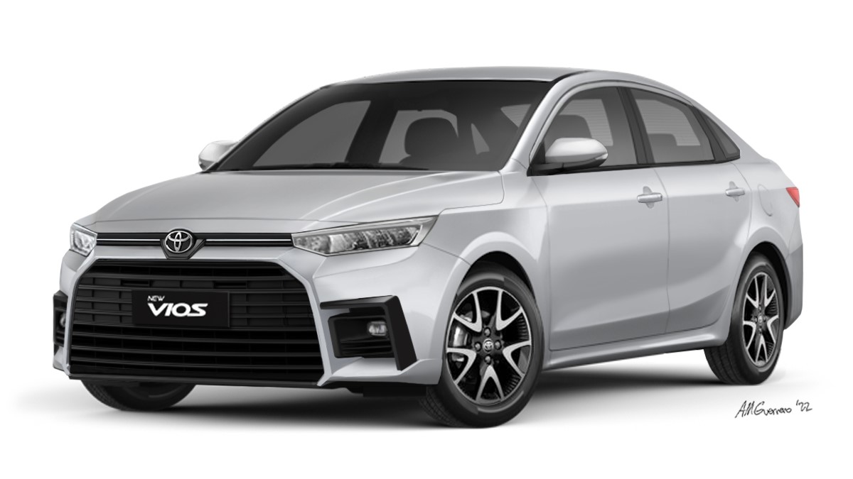2023 Toyota Vios render, next-gen Toyota Vios render, all-new Toyota Vios render, 2023 Toyota Vios concept, all-new Toyota Vios concept