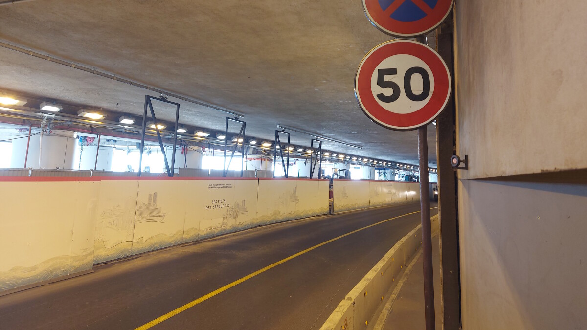 Tunnel at the Circuit de Monaco