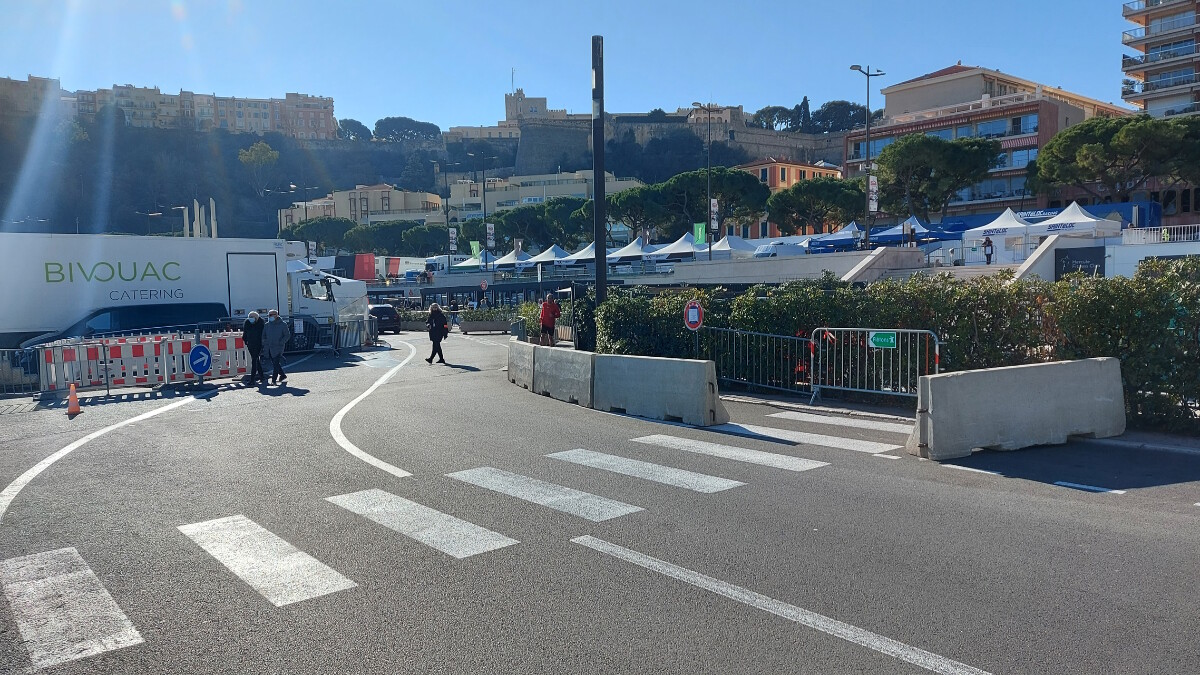 Turns 15 and 16 at Circuit de Monaco