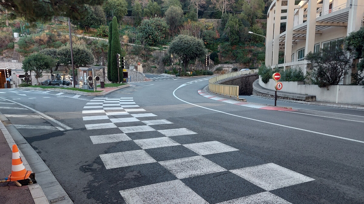 Anthony Noghes corner at Circuit de Monaco