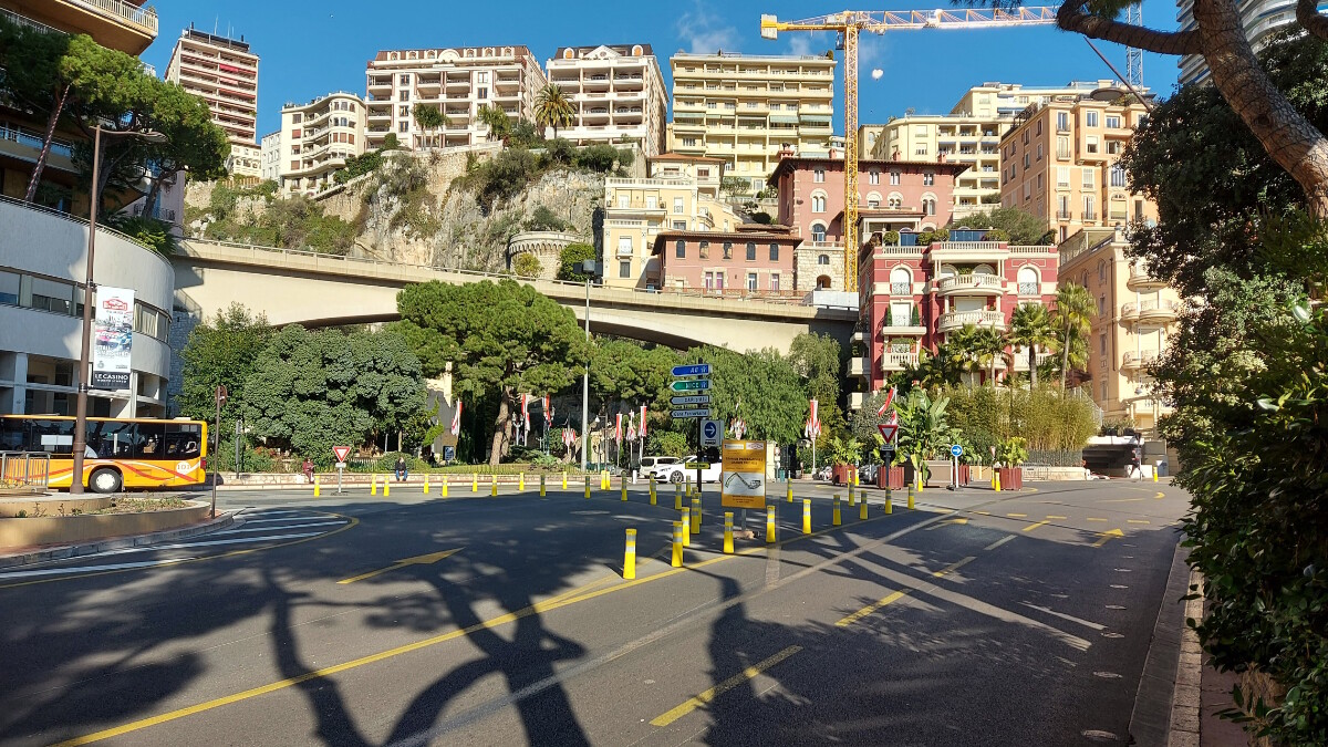 Saint Devote corner at Circuit de Monaco