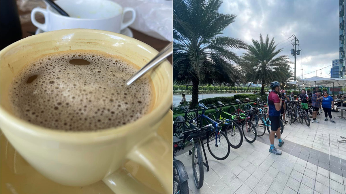 Free coffee for cyclists, free unlimited coffee for cyclists, hotel 101 manila