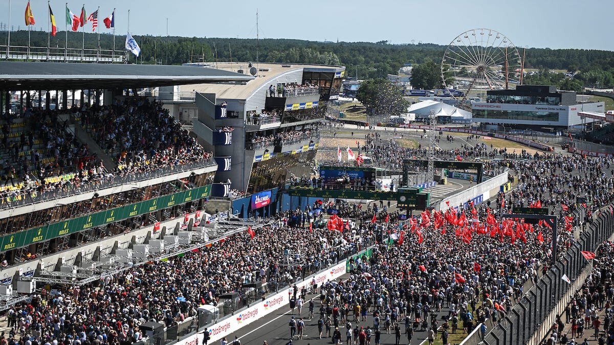 The 24 Hours of Le Mans grid in 2022