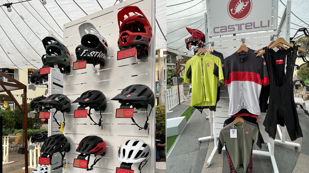 photo of ATC bike merch display for Father’s Day 2022