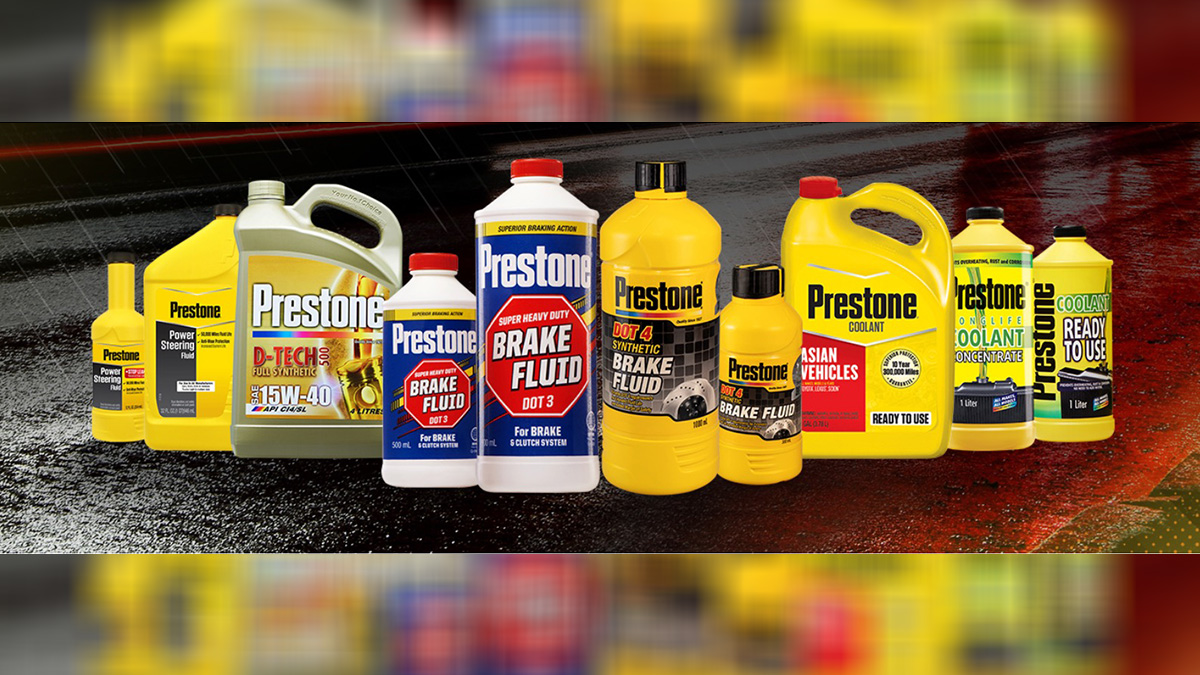 photo of Prestone Philippines product lineup