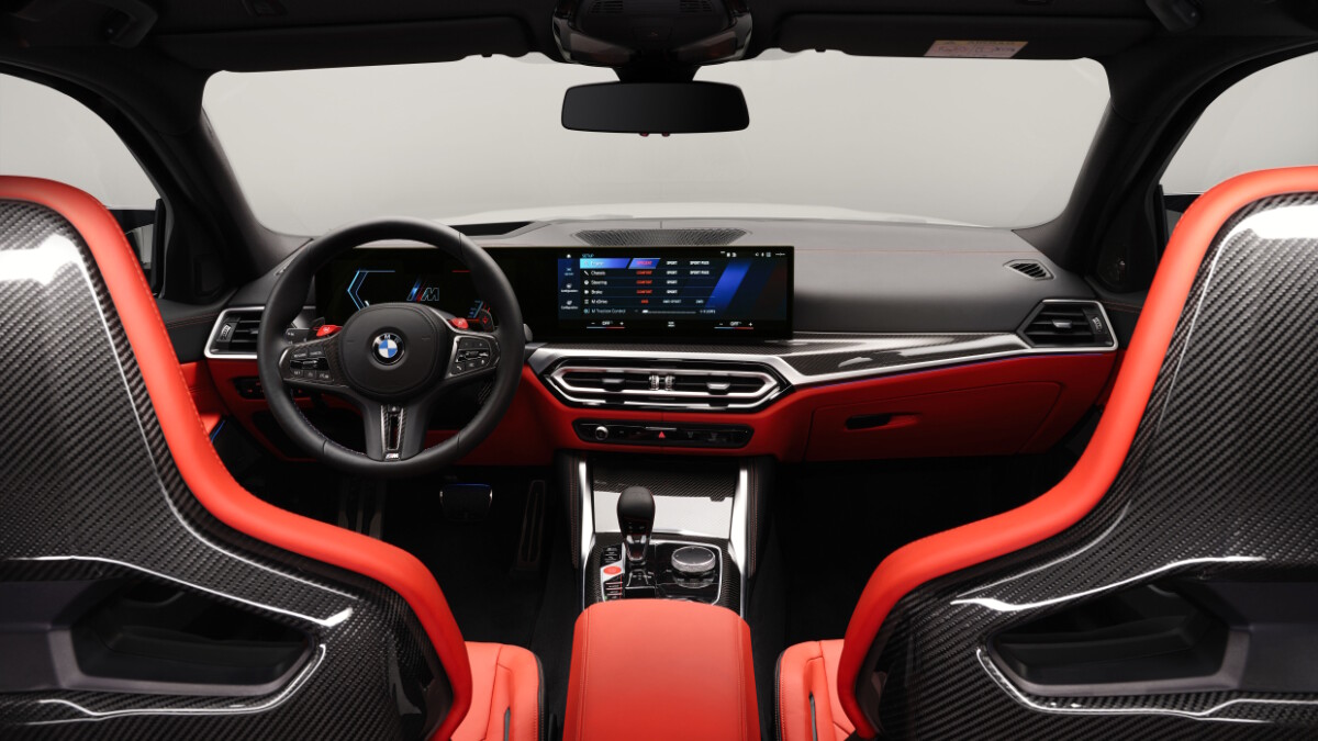 Cockpit of the 2023 BMW M3 Touring