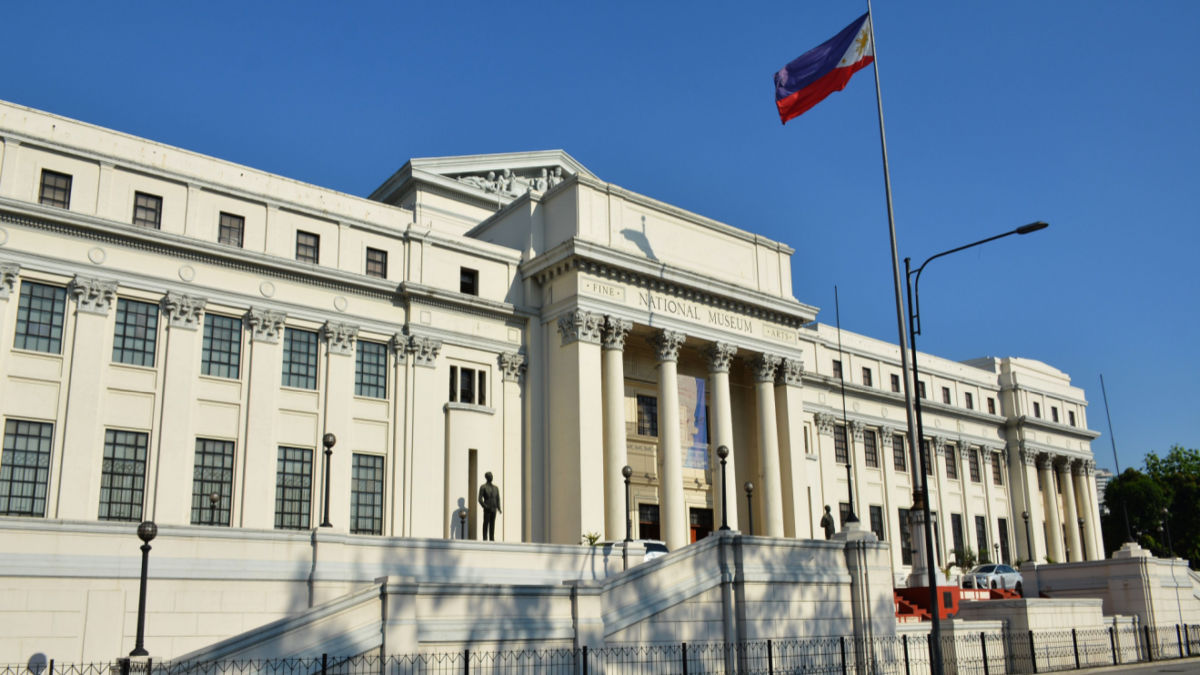 Facade of the National Museum of Fine Arts in Manila City