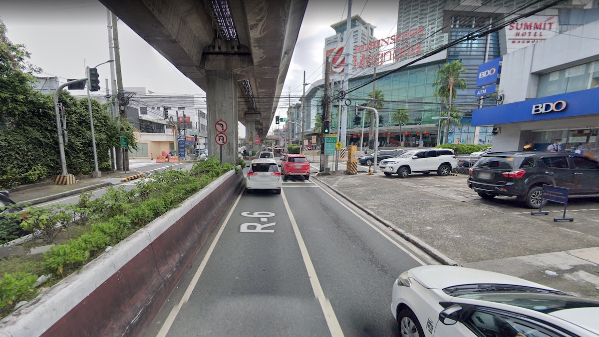 Intersection of Aurora Boulevard and Hemady Street in Quezon City