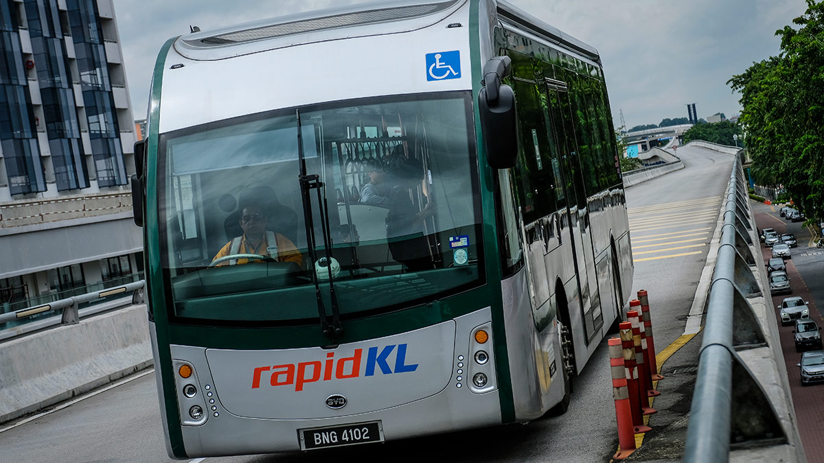 photo of Malaysia's Bus Rapid Transit system