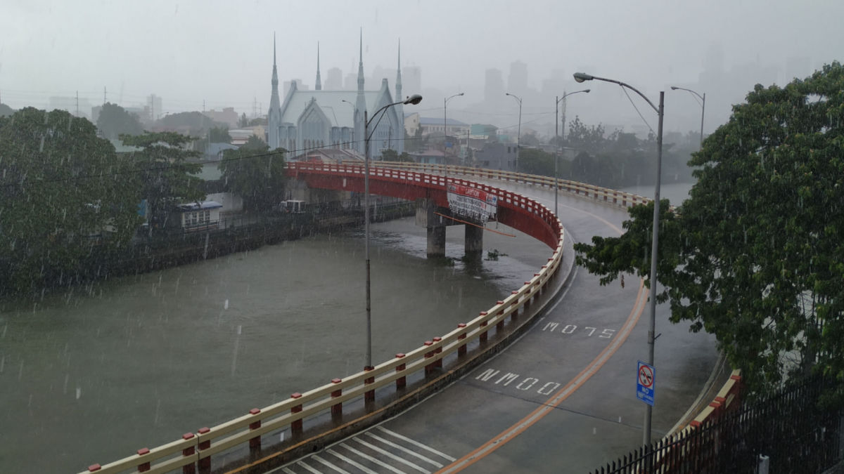 Rainy day in Metro Manila