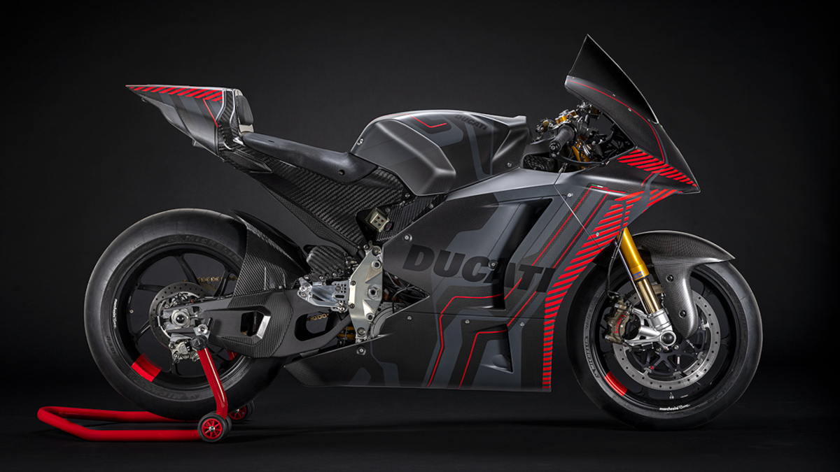 photo of Ducati MotoE prototype