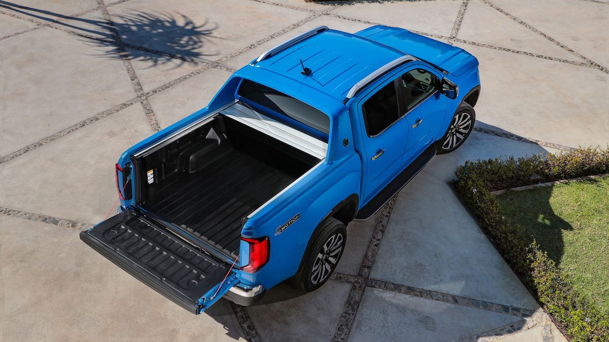 Truck bed of the 2023 Volkswagen Amarok