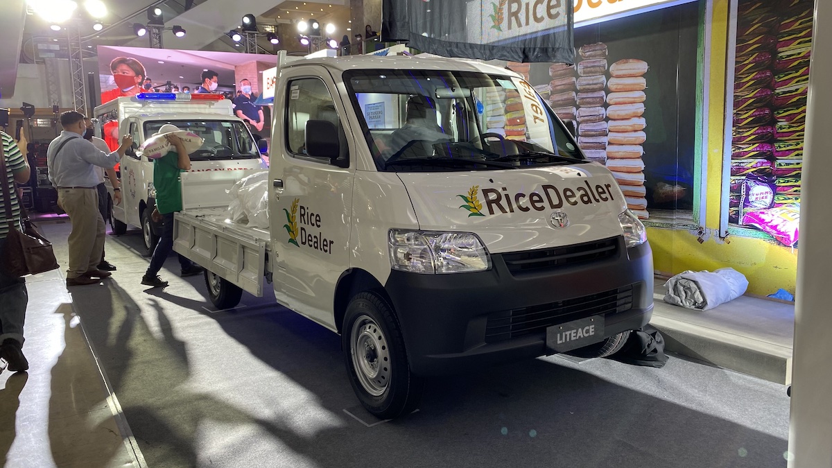 Pickup configuration of the 2023 Toyota Lite Ace