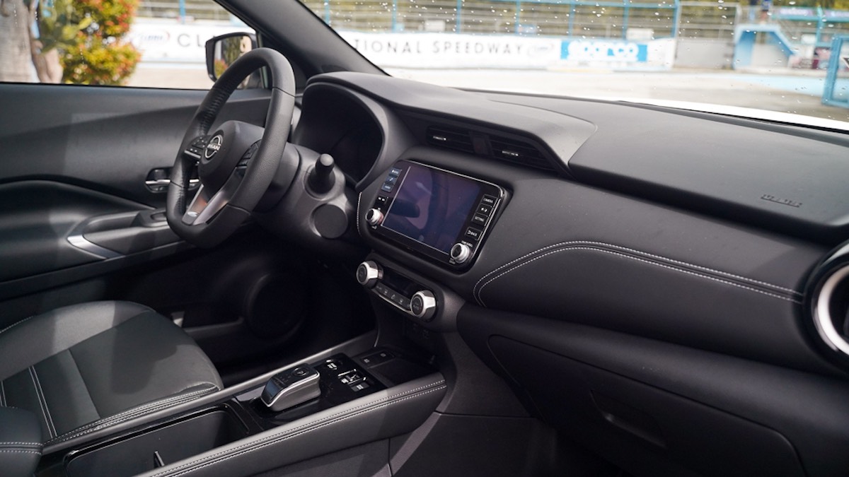 Cockpit of the 2023 Nissan Kicks e-Power