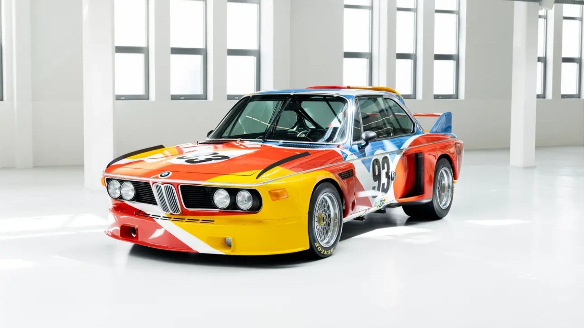 BMW E9 3.0 CSL by Alexander Calder