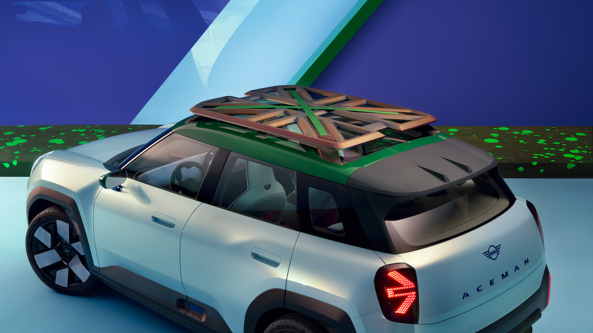 Roof detail of Mini Aceman