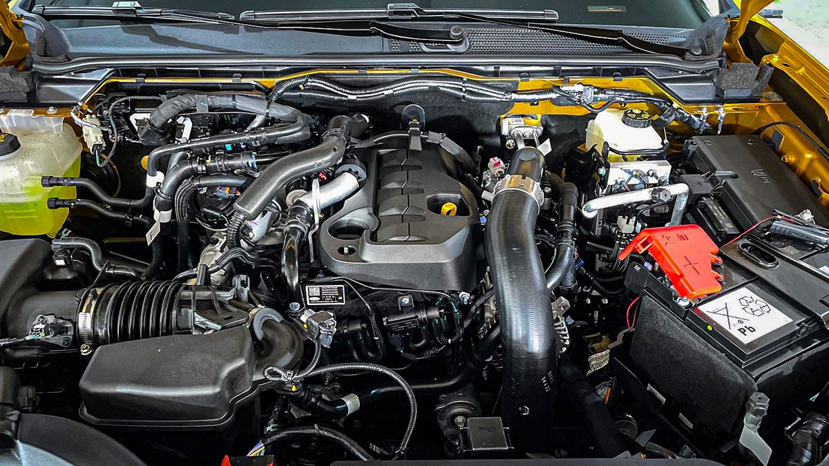 Ford EcoBlue diesel engine in Ford Ranger