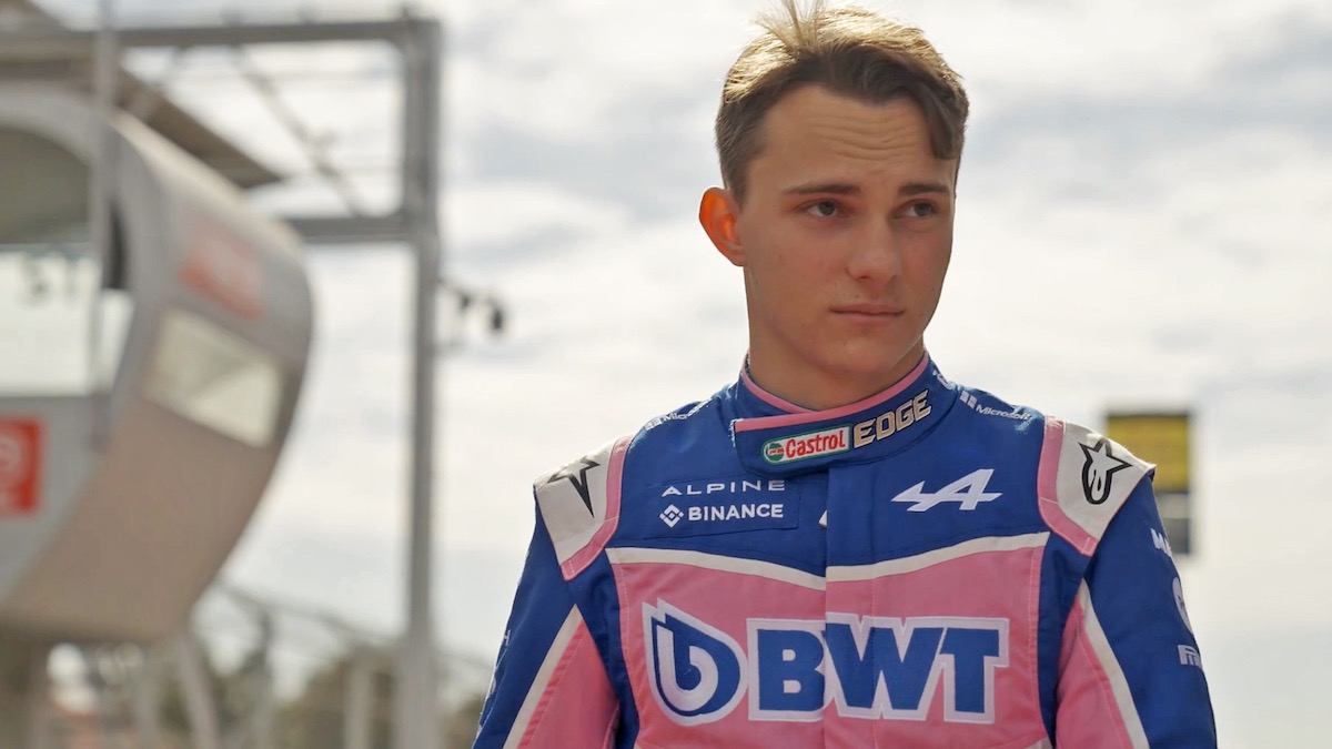 Alpine Formula 1 driver reserve driver Oscar Piastri