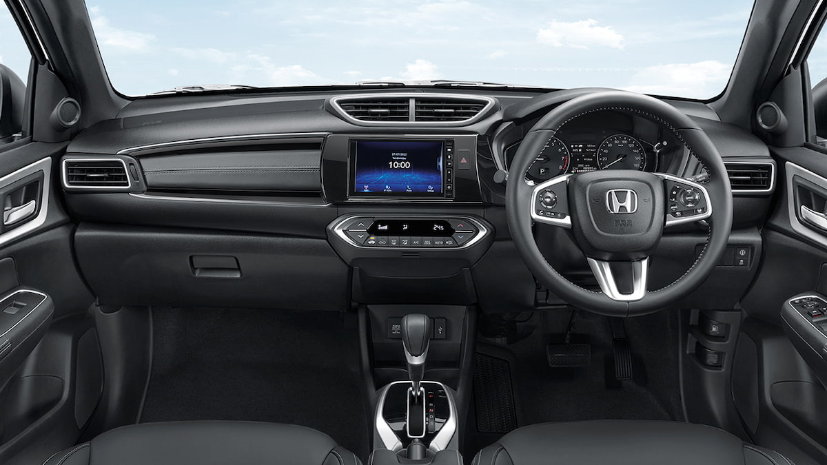 Cockpit of the 2023 Honda BR-V