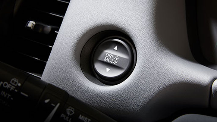 Drive mode switch of the Honda Jazz RS 2023