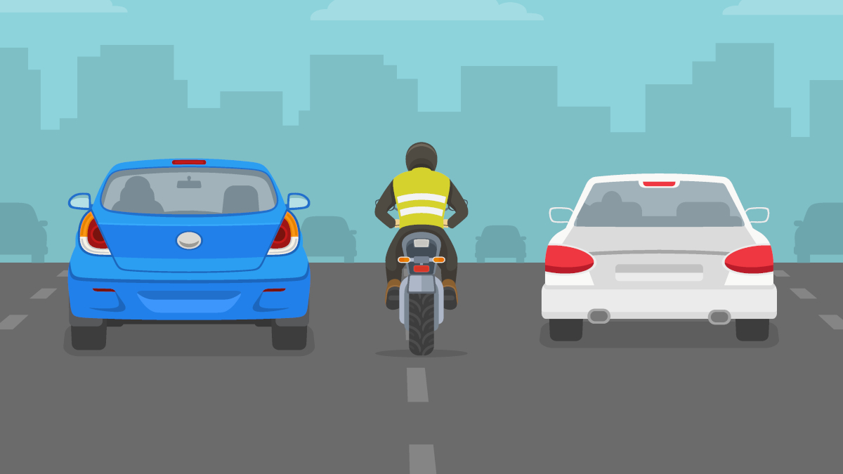 The Differences Between Lane Splitting And Filtering In Ph