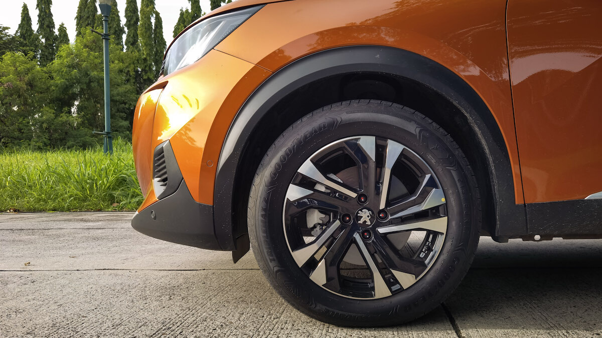 Alloy wheel of the 2022 Peugeot 2008