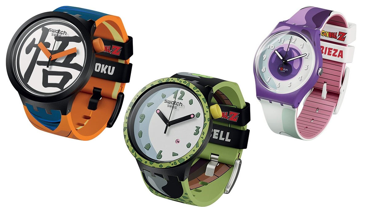 Swatch X Dragon Ball Z Collection